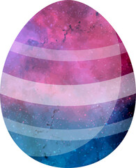 Easter Egg Icon Element. Happy Easter Holiday
