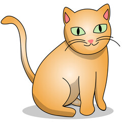 illustration of a cat