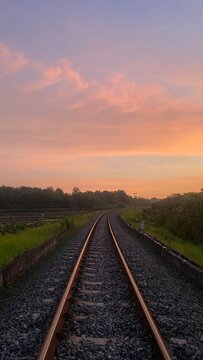 Railway Sunset