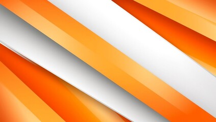 Dynamic composition of orange and white diagonal lines in abstract background