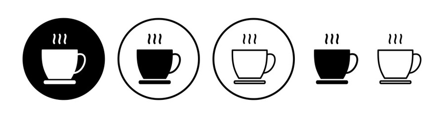 Cup coffee icon vector. coffee cup icon. mug