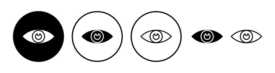 Eye icon. Look and Vision icon. Eye vector icon