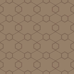 Seamless hexagons pattern. Saint Valentine wrapping paper. Seamless background. 