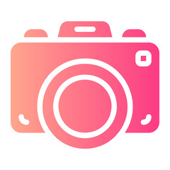 digital camera gradient icon