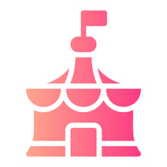 circus gradient icon