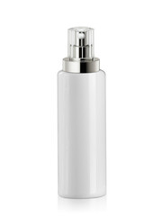 Spray bottle white, transparent background
