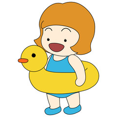 당당이의 물놀이 이야기