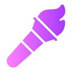 torch gradient icon