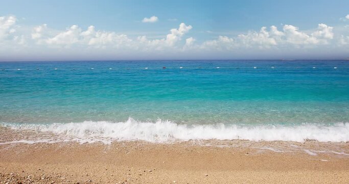 beautiful tropical sea and sandy beach