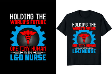 Nurse Labor Day t-shirt design