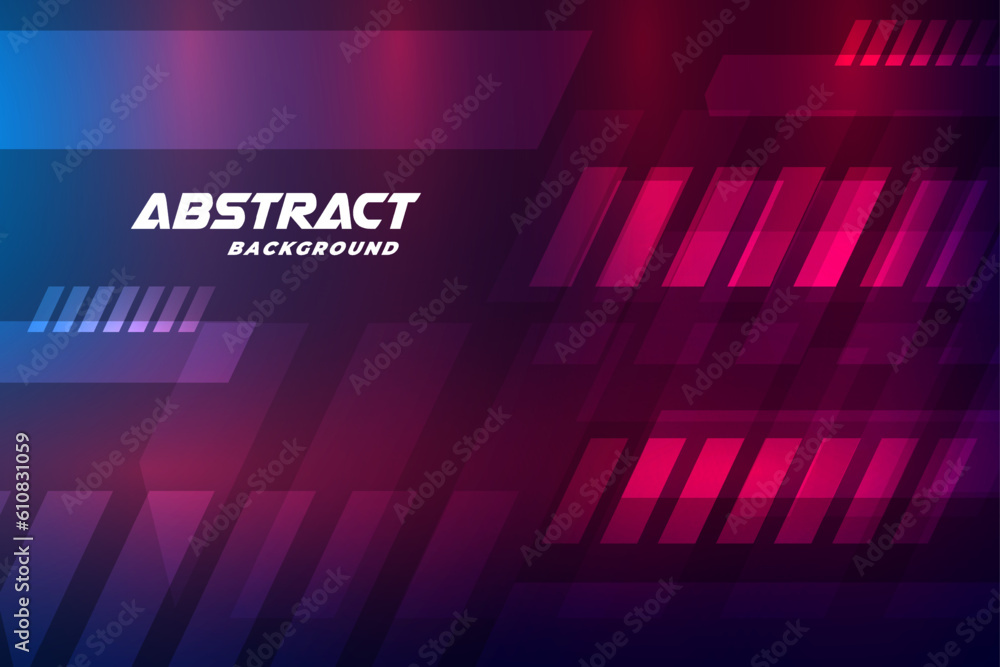 Wall mural abstract modern background vector. puple sports design background vector