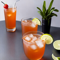 glass of orange juice