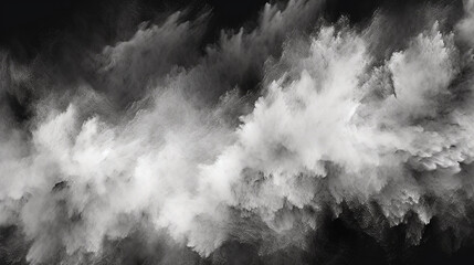 white and black sprayed cloud of dust, hyperrealistic, ethereal nature scene, magewave, sand texture, manic wave, black and white, smoke, dust, high resolution, uhd texture, 8k, 4k