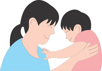 Obraz premium Mum love baby 2023060712
