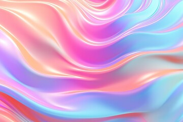 Obraz premium texture of holographic wave wallpaper background