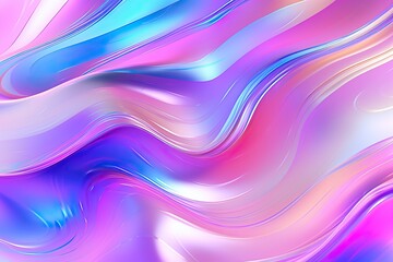texture of holographic wave wallpaper background
