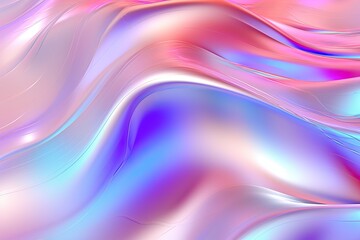 Fototapeta premium texture of holographic wave wallpaper background