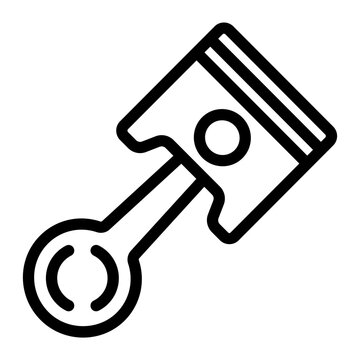 recommend clip art: piston line icon