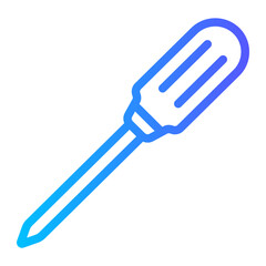 screwdriver gradient icon