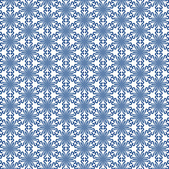 seamless pattern with snowflakes
