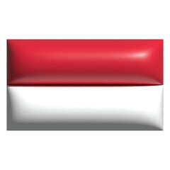 3D World Flags Premium Vector