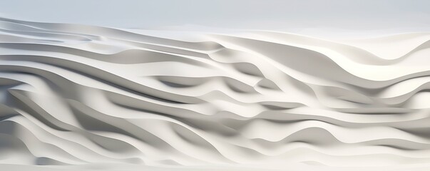 Soothing Silk Wave: Abstract Background , AI Generative	
