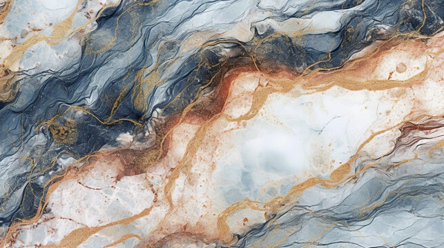 Marble stone texture background abstract with Generative Ai. © yayha