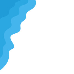 Sea wave at the beach 