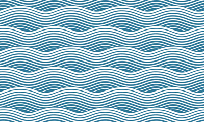Seamless background with wave pattern