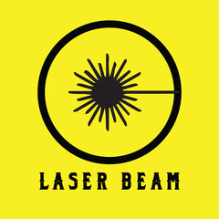 laser beam sign