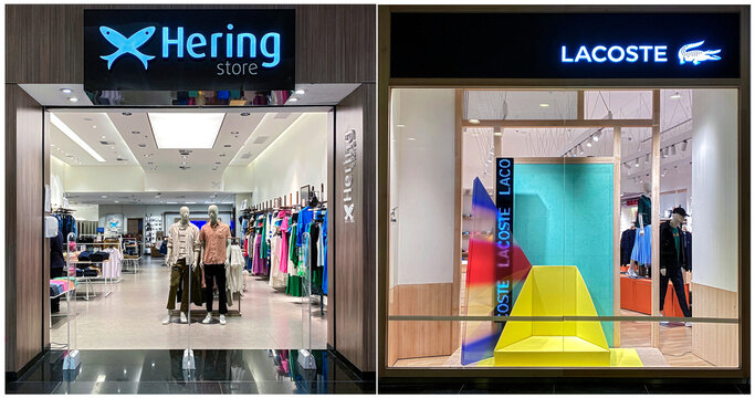 Lojas de roupas, Shopping, Sao Paulo.