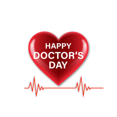 Happy Doctor days social media post design 