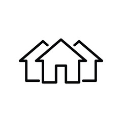 housing icon real estate symbol