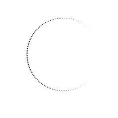 Halftone Circle Dots