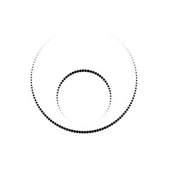 Halftone Circle Dots