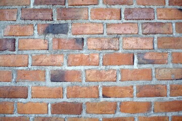 brick wall background.