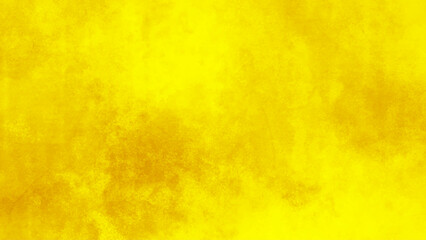 Yellow grunge background. Turquoise gradient color handmade illustration