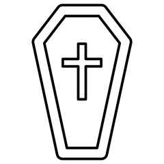 Obraz premium casket wooden