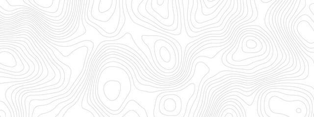 Abstract topographic wavy curve line background. Topography map pattern, Geographic curved relief. Topographic lines background. Vector illustration.