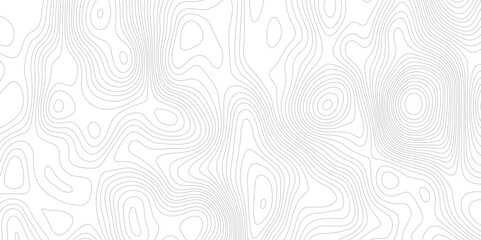 Abstract wave curved lines topographic contours map background. Abstract geographic wavy and curve grid lines map background.