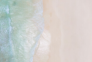 宮古島の渡口の浜を上空から撮影7