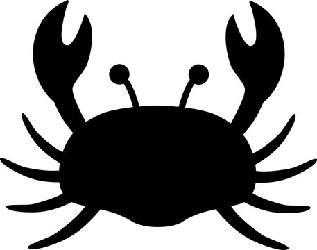 recommend clip art: crab silhouette