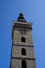 Cerna Vez Black Tower in Ceske Budejovice, Czech Republic, Exterior