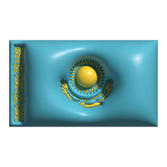 3D World Flags Premium Vector