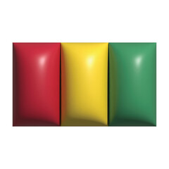 Fototapeta premium 3D World Flags Premium Vector