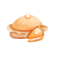 Fototapeta premium Pumpkin pie