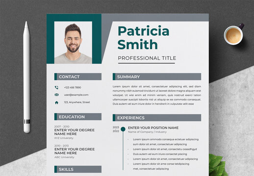 Resume Application Template