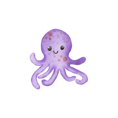 octopus and jellyfish
