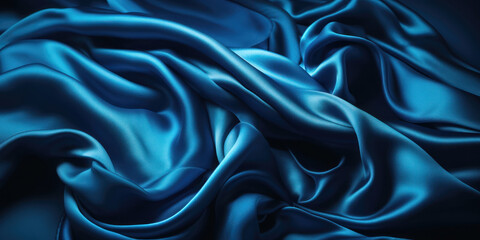 Fototapeta premium silk fabric background, generative ai
