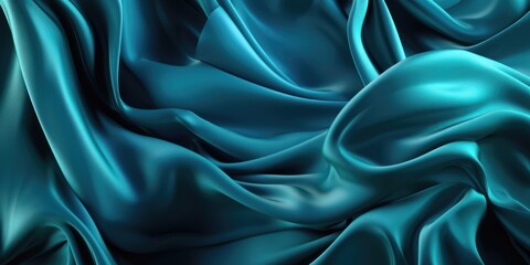 Fototapeta premium silk fabric background, generative ai